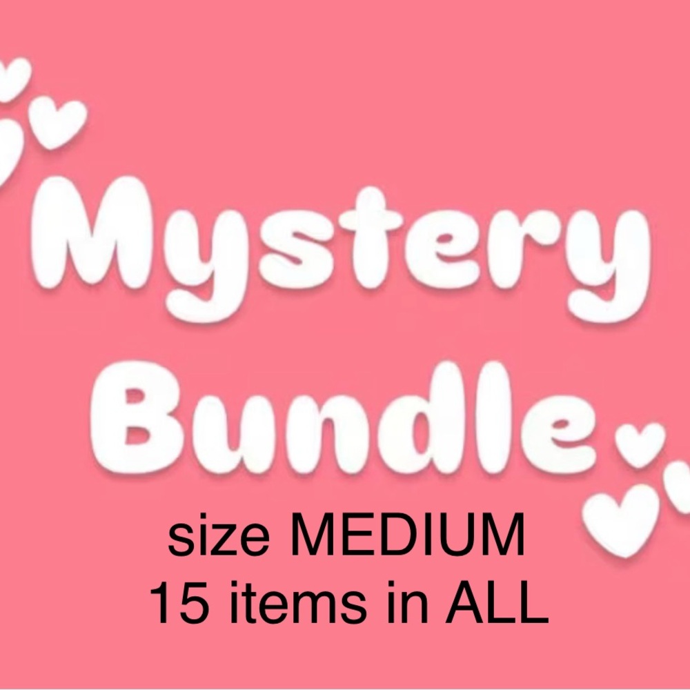 📣ANY 3 @ $33 - $6.99 ship📣 MYSTERY BUNDLE 
size MEDIUM - 15 Pieces
